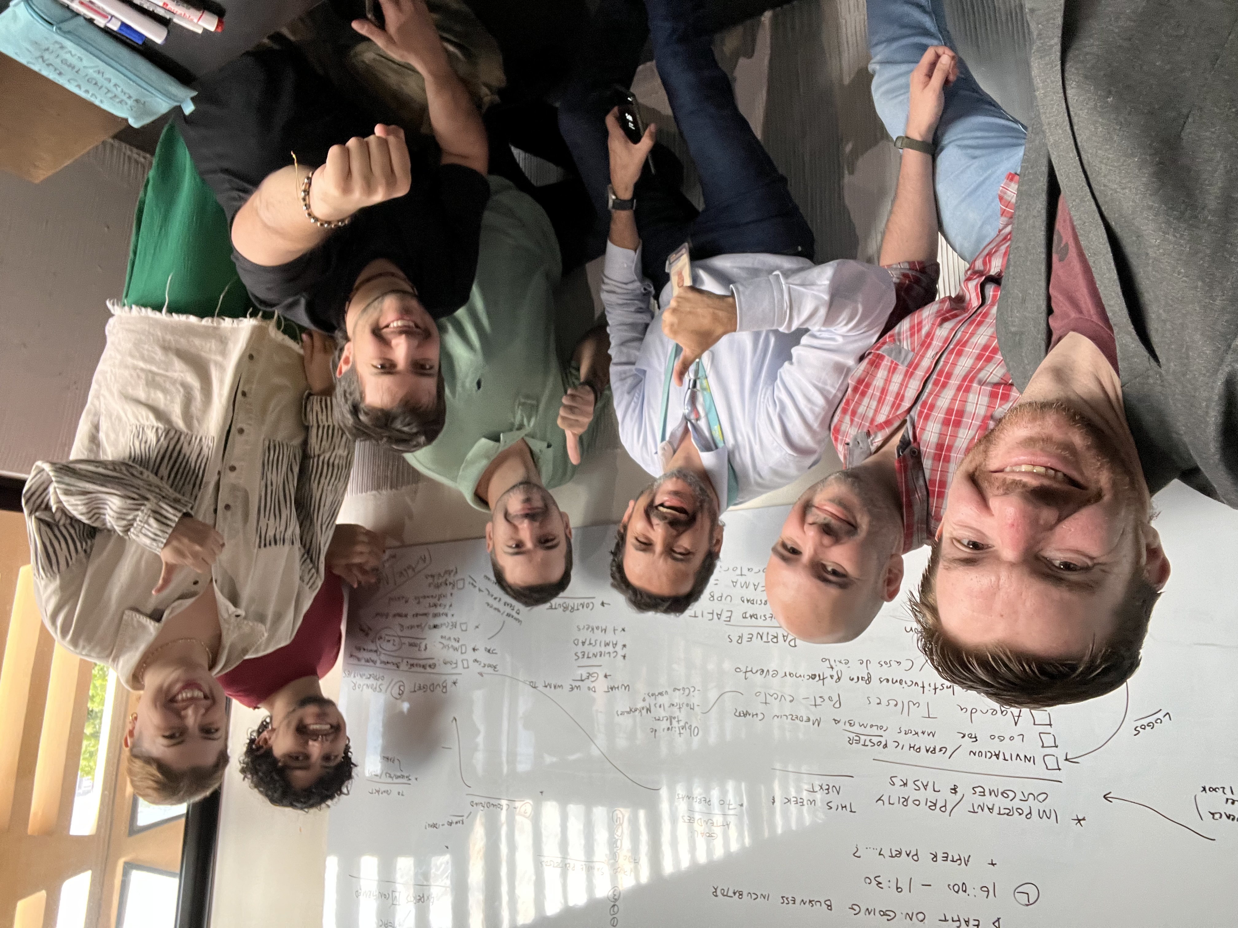 Fun whiteboarding session